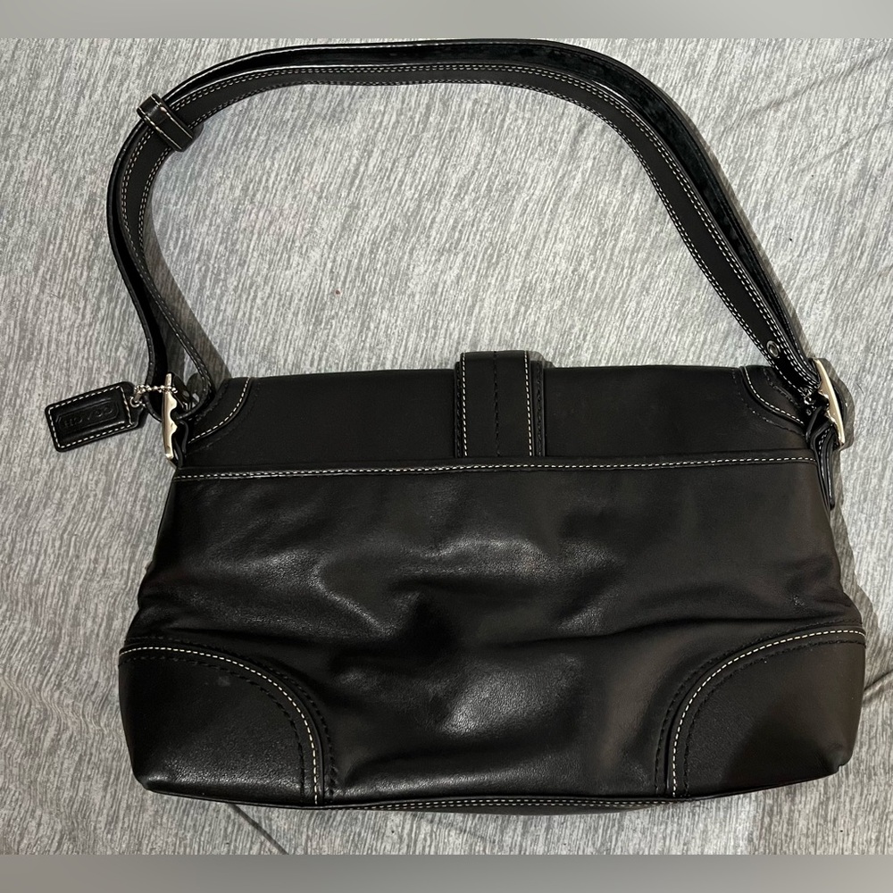 Authentic Coach Hampton Buckle Flap Crossbody Bag F11196 - Picture 10 of 10